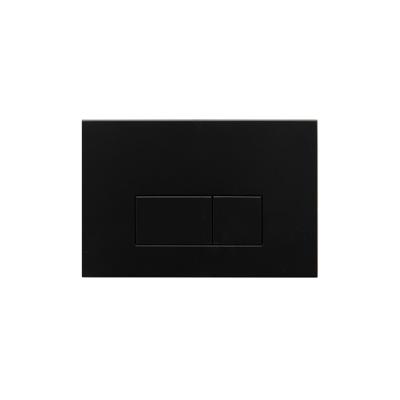 Bedieningsplaat Qeramiq Push Met DualfFush Frontbediening Metaal Rechthoek Mat Zwart Qeramiq Bedieningsplaat Qeramiq Push Met DualfFush Frontbediening Metaal Rechthoek Mat Zwart Qeramiq