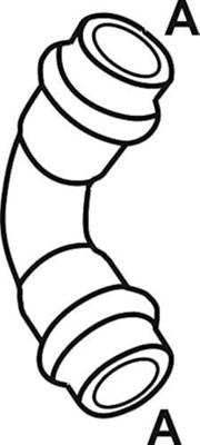 Cornat Perskoppeling Boog 90Gr 28Mm - T650228B