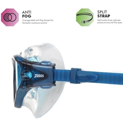 Zwembril Zoggs 461075-NVBL-TBL Blauw Één maat