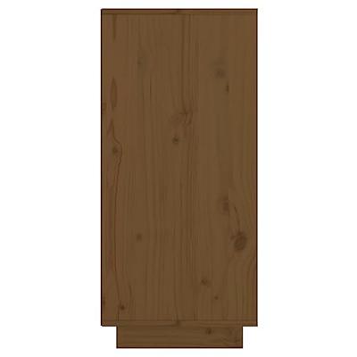 Dressoir 60x34x75 cm massief grenenhout honingbruin