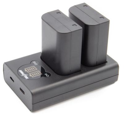 ChiliPower BLX-1 Olympus USB Duo Kit - Camera accu set ChiliPower BLX-1 Olympus USB Duo Kit - Camera accu set