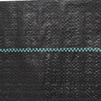 Worteldoek 1x50 m polypropeen zwart - thumbnail