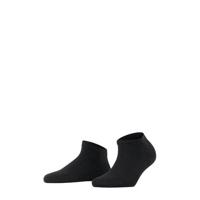 FALKE 2-paar Happy dames sneakersokken - Katoenen enkelsokken - 38 - Zwart - 38 - 38 - thumbnail