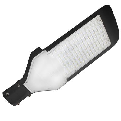 LED Straatlamp Orny 100W - Koud Wit 6400K - IP65 Waterdicht - Mat Zwart