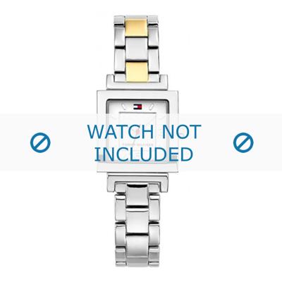 Tommy Hilfiger horlogeband TH-33-3-25-0677 - TH679000636 - TH670600677 / 1780718 Staal Bi-Color 14mm Tommy Hilfiger horlogeband TH-33-3-25-0677 - TH679000636 - TH670600677 / 1780718 Staal Bi-Color 14mm