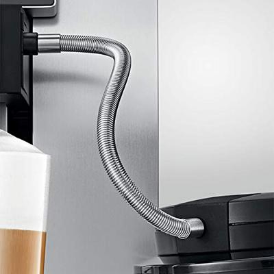 Jura Melkslang met RVS mantel HP3 Koffie accessoire Zilver