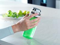 Leifheit 3267 flip tritan drinkfles 550 ml groen - thumbnail