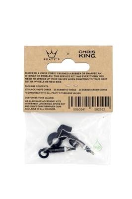 Peaty's chris king (mk2) tubeless valve service kit