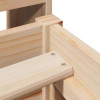 Bedframe zonder matras massief grenenhout 90x190 cm - thumbnail