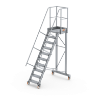 Altrex Bordestrap - 60° hellingshoek - 10 treden - 226010 - thumbnail