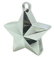 Ballon Gewicht Ster Zilver Metallic (140gr) - thumbnail