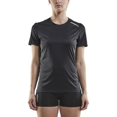 Craft 1907362 Rush Ss Tee W - Black - S Craft 1907362 Rush Ss Tee W - Black - S