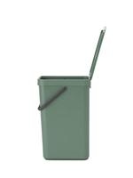 Brabantia Sort & Go afvalemmer 16 liter fir green - thumbnail
