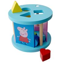 Barbo Toys Peppa pig - houten vormen-sorteerbox - thumbnail