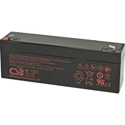 Loodaccu CSB Battery GP1223 Loodvlies (AGM) 2.3 Ah 12 V 1 stuk(s)