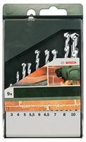Bosch Accessoires 9-delige Steenborenset - 2609255463 - thumbnail