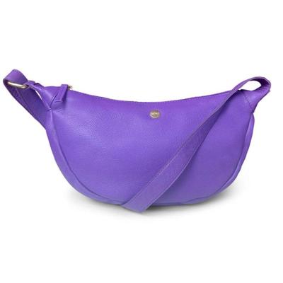 Dames Bumbag leer - paars - MŌSZ Franky