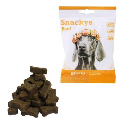 Hondensnoepjes Gloria Display Snackys 30 x 75 g Os