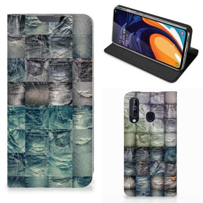 Hippe Standcase Samsung Galaxy A60 Spijkerbroeken Hippe Standcase Samsung Galaxy A60 Spijkerbroeken