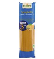 Primeal Spaghetti halfvolkoren snelkokend bio 500 Gram - thumbnail
