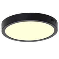 Velvalux LED Downlight Ø30 - 24W Warm Wit 3000K - Zwart - Flikkervrij - thumbnail