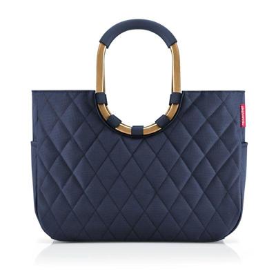 Reisenthel Loopshopper L-Frame Rhombus Midnight Gold