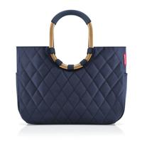 Reisenthel Loopshopper L-Frame Rhombus Midnight Gold - thumbnail
