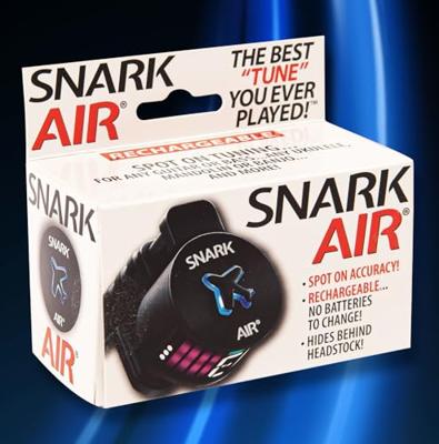 Snark Air oplaadbare clip-on tuner voor snaarinstrumenten