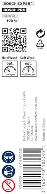 Bosch Accessoires Houtslangenboor, zeskant 13 x 160 x 235 mm, d 7,9 mm 1st - 2608597627 Bosch Accessoires Houtslangenboor, zeskant 13 x 160 x 235 mm, d 7,9 mm 1st - 2608597627