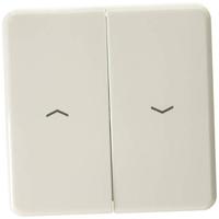 Jung CD595PWW Jaloezie-schakelaar, Jaloezie-schakelaar/-knop Afdekking 2-voudig Alpine-wit 1 stuk(s) - thumbnail