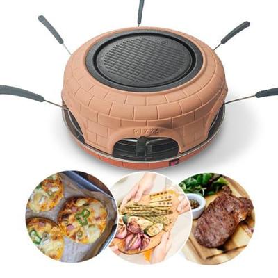 BluMill Terracotta Pizza Oven met Grill voor 6 personen BluMill Terracotta Pizza Oven met Grill voor 6 personen