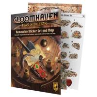 Gloomhaven Jaws of the Lion Removable Sticker Set & Map - thumbnail