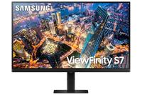 Samsung Monitor ViewFinity S7 S27D702, Flat, 27 inch, 3840 x 2160 UHD 4K, HDR10, 60 Hz, 5 ms, HDMI, DisplayPort, Audio-ingang, PIP, PBP, eenvoudige installatie - thumbnail