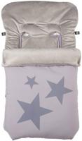 Gamberritos voetenzak Sterren 105 x 50 cm grijs - thumbnail