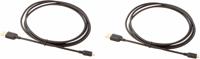Amazon Basics 7WXKV4 verbindingskabel, USB 2.0, USB-A-stekker naar Micro USB B-stekker (2 stuks), 1,8 m, zwart - thumbnail