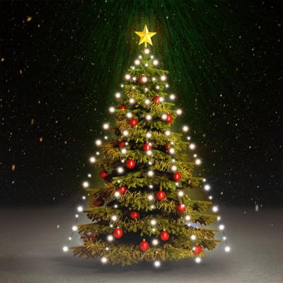 VidaXL Kerstboomverlichting met 150 led&apos;s koudwit net 150 cm