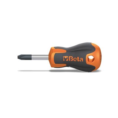 Beta 1202EN 6X30 Evox schroevendraaiers voor philips® kruiskopschroeven | extra korte uitvoering | verchroomd | tip gebruneerd - 012021106 012021106