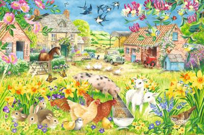 Falcon de luxe Lambing Season 1500 pcs Legpuzzel 1500 stuk(s)