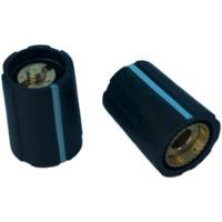 PSP S100-400-1 S100-400-1 Draaiknop Zwart (Ø x h) 10 mm x 13.5 mm 1 stuk(s) - thumbnail