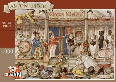 Anton Pieck Circus Variete Puzzel 1000 Stukjes