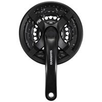 Shimano crankstel tourney cg triple 24-34-42 170mm zw. -4mm - thumbnail