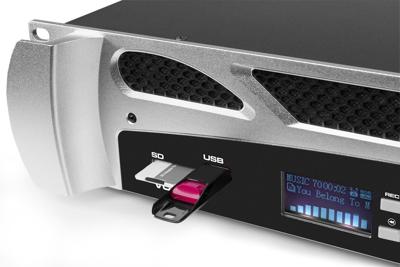 Vonyx VPA600 versterker 2x 300W met Bluetooth en mp3 speler