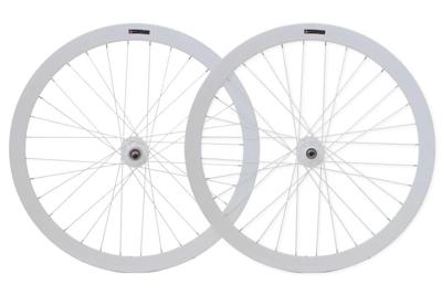 H plus Son Formation Face Fixed Gear Wielset - Wit H plus Son Formation Face Fixed Gear Wielset - Wit