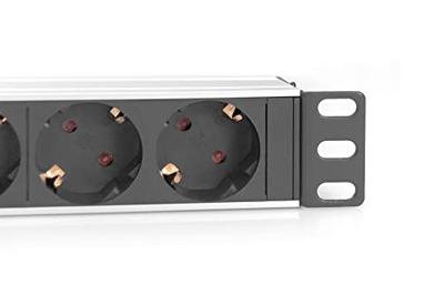 Digitus DN-95418 energiedistributie 4 AC-uitgang(en) 1U Zwart Digitus DN-95418 energiedistributie 4 AC-uitgang(en) 1U Zwart