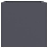 Plantenbakken 2 st 32x30x29 cm staal antracietkleurig - thumbnail