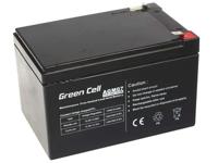 Green Cell Green Cell - USV-Akku - 1 x Batterie - Bleisäure Loodaccu 12 V 12 Ah Loodvlies (AGM) (b x h x d) 151 x 95 x 98 mm Kabelschoen 6.35 mm - thumbnail