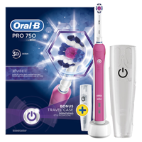 Oral-B PRO 750 CrossAction Oplaadbare Elektrische Tandenborstel Bonusverpakking - thumbnail
