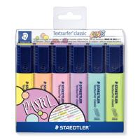 Fluorescerende Markeerstift Set Staedtler 364 C (6 Stuks) - thumbnail