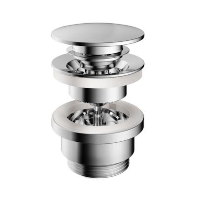 Hotbath Pal Clickplug Met Schroef Rond P710 - Chroom