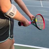 Push Med Epi Elleboogbrace - One size - Universeel - Grijs - thumbnail